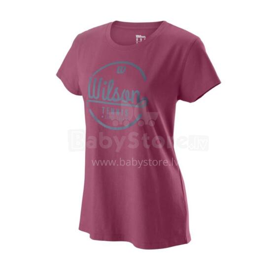 W LINEAGE TECH TEE PLUM