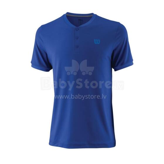 M HENLEY-SHIRT UWII MAZARINE BLUE