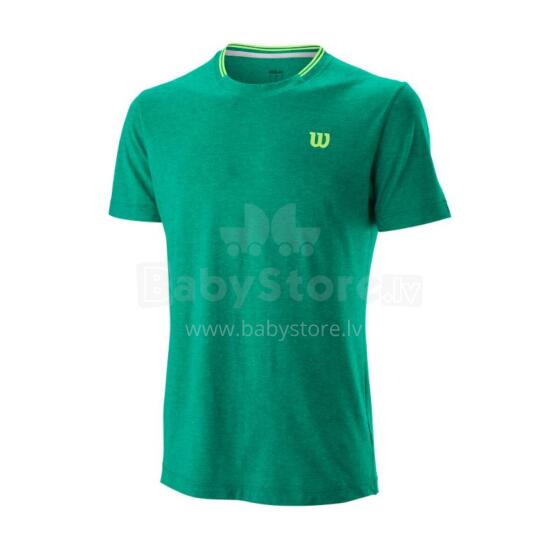 M COMPETITION FLECKED CREW DEEP GREEN