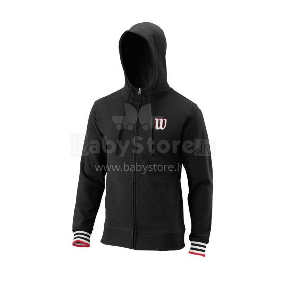 M SCRIPT ECO COTTON
FULL ZIP HOODY-SLIMFIT BLACK