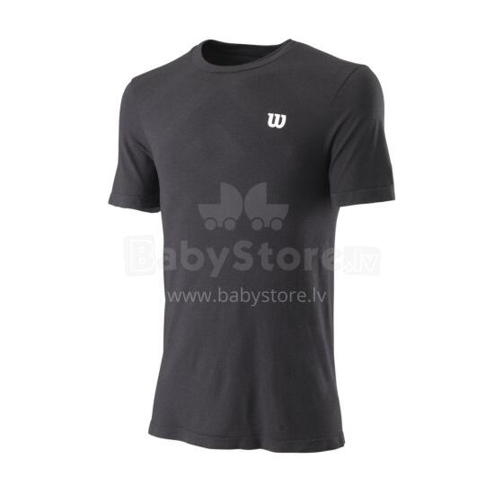 M SURGE SEAMLESS CREW BLACK