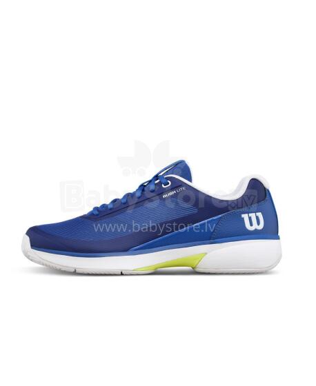 WILSON TENISA APAVI VĪRIEŠU RUSH LITE 5 Deja Vu Blue / White / Safety Yellow