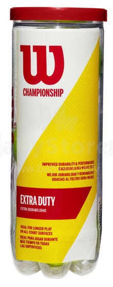 WILSON CHAMPIONSHIP TENISA BUMBIŅAS  ( 3 BUMBU TUBS )