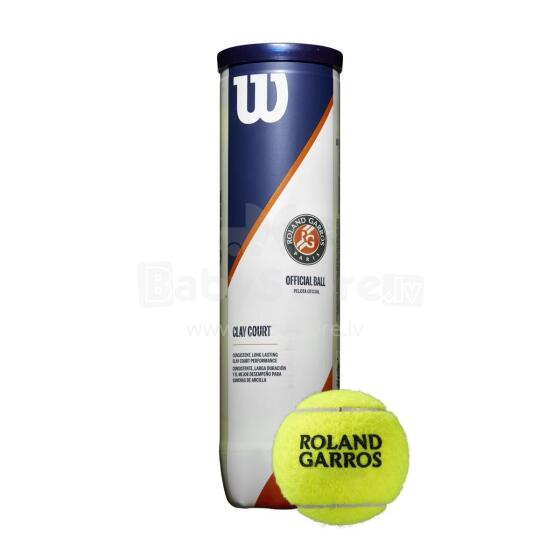 WILSON ROLAND GARROS CLAY COURT TENISA BUMBAS ( 4 BUMBU TUBS )