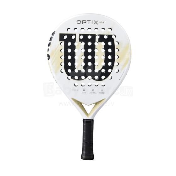 WILSON OPTIX V2 LITE PADEL RACKET / White