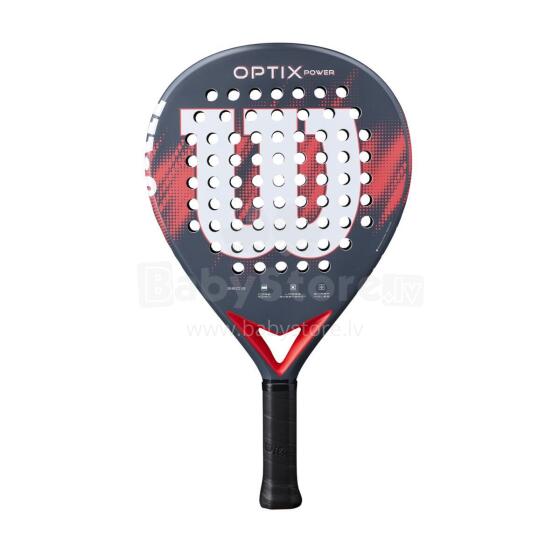 WILSON OPTIX V2 POWER PADEL RACKET / Red