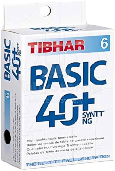 TIBHAR Basic 40+ SUNTT NG 6-p ORA Table Tennis Balls