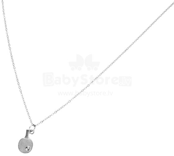 Keychain with a pendant table tennis racket, small