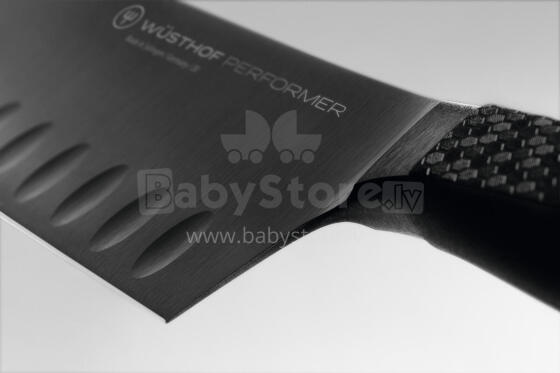 WUSTHOF 1061231317 Performer Santoku with Hollow Edge, 17cm