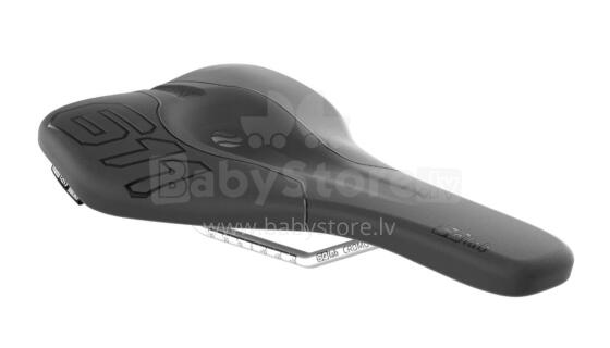 SQB-Saddle 611 ERGOWAVE CrMo, 12cm, 900 black