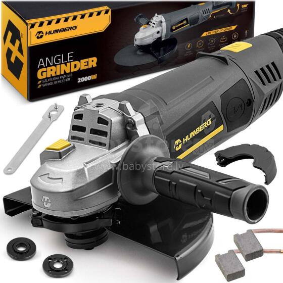 Angle Grinder Diax 2000W 230mm Soft Start Powerful Angle Grinder Humberg HM-413