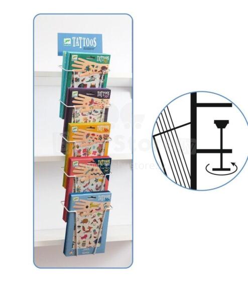 Djeco - Wall-mounted tattoos display