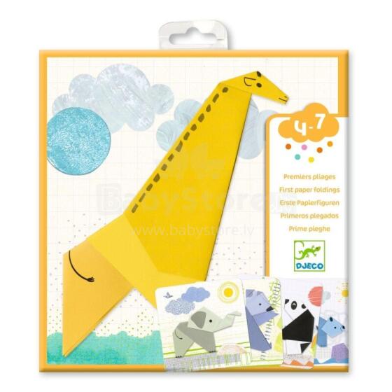 Create with paper - First paper foldings - 1, 2, 3… fold!