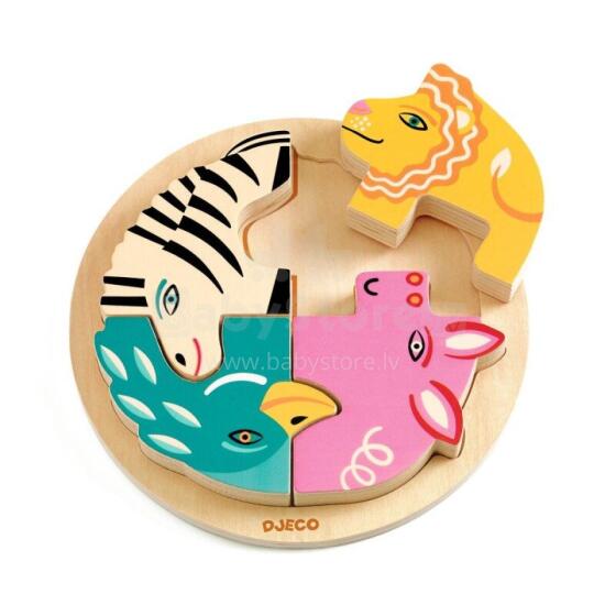 Wooden puzzle - Rondo Leo