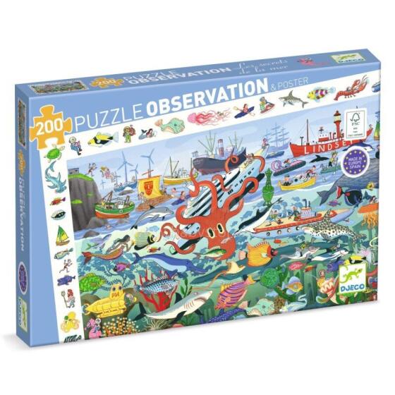Observation puzzles - Secrets of the Sea - 200 pcs