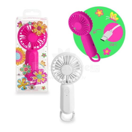 Good Feelings 6 - Pocket fan USB rechargeable, 2 assorted