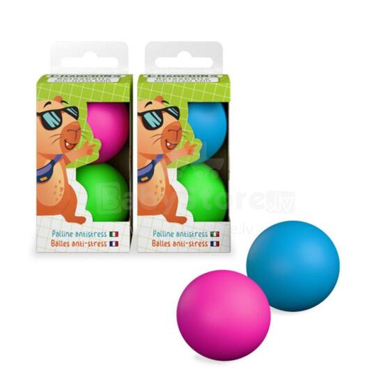 Classroom Champions - Anti-Stress & Relaxation Balls, set of 2, 3 assorted