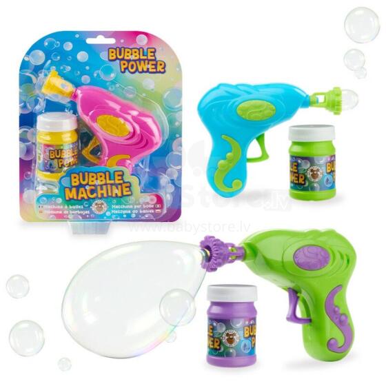 Soap bubble gun + liquid (45 ml) (1 pc., 3 designs)