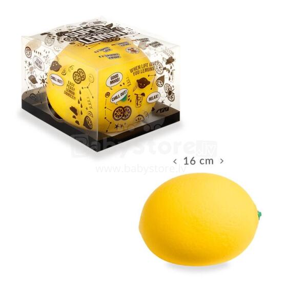 Saspiežamā rotaļlieta XXL - Citrons