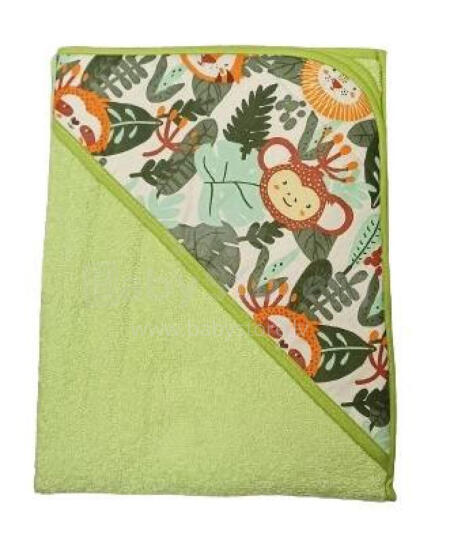 Bathing cover - 417 - TERRY - FROTTE - size 100x100 -GREEN
