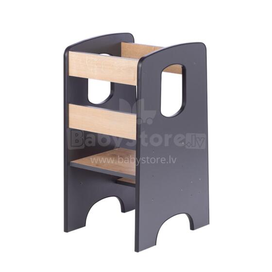 Kitchen Helper - GRAPHITE / OAK