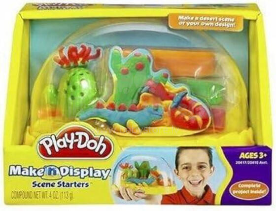 PLAY -DOH SCENE STARTES - FOREST or DESERT