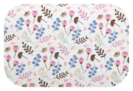 Diaper - 13636 - TETRA - EGA - ŁĄKA - PINK - size 70x80 cm