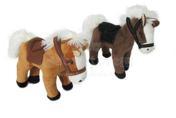 Plush toy - 1033 - HORSE with SOUND - size  20 cm