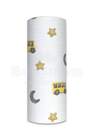 Autiņš - 14275 - TETRA PRINT - EGA - BUS - DŽEŅS - izmērs 70x80 cm
