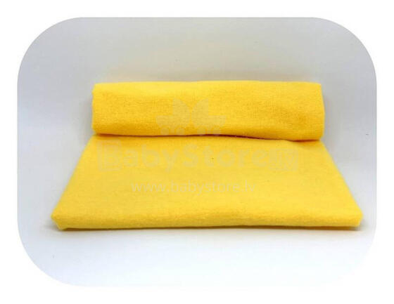 Diaper - 19362 - FLANNEL - EGA - YELLOW - size 70x80 cm