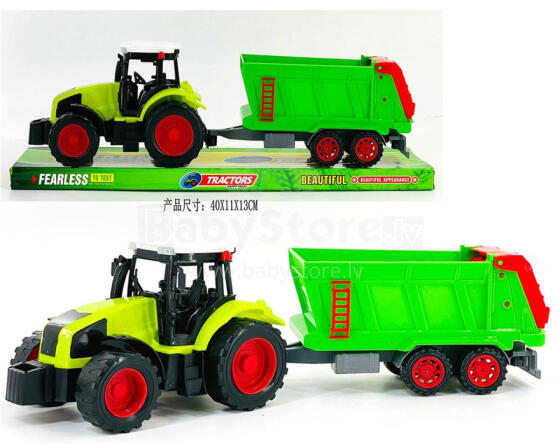 TRAKTORS AR PIEKABI