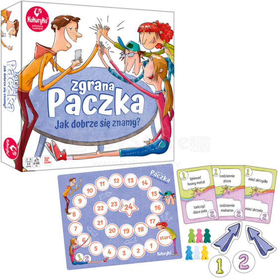 GRA ZGRANA PACZKA - JAK DOBRZE SIĘ ZNAMY