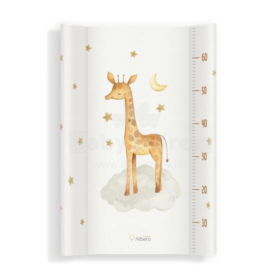 ALBERO MIO Hard Changing Mat Short 448 Giraffe Lulu