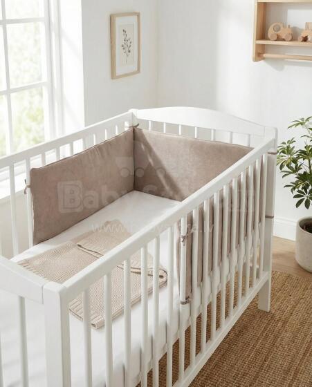 MY TREE Crib Bumper Cotton color CC8 brown