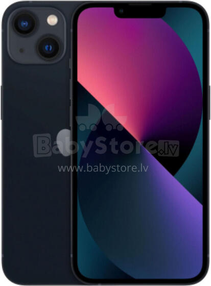 Apple iPhone 13 128GB Black Prece no ekspozīcijas Garantija 2 gadi