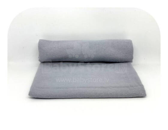 Diaper - 16804 - FLANNEL - EGA - GREY - size 70x80 cm