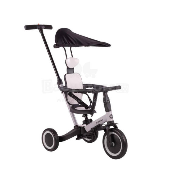 Tricycle - Balance Bike - 6in1 -  MIKE PRO -  COOL GREY  - MOOVKEE