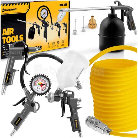 8-Piece Pneumatic Tool Set for Humberbg HM-256 Compressor