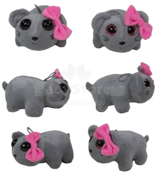Plush toy - 0025 - HAMSTER - size 12 cm