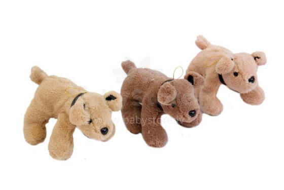 Plush toy - 0132 - PUPPY - mix - size 12 cm