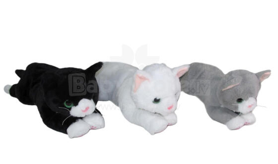 Plush toy - 1324 - CAT with SOUND - size 30 cm