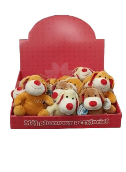 Plush toy  - 28210 -  PUPPY - size 15 cm