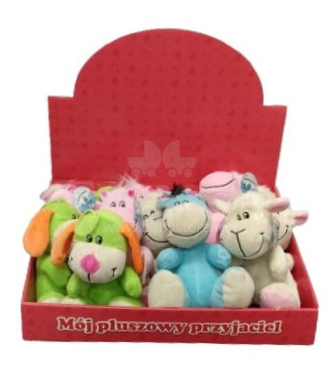 Plush toy  - 28237 -  ANIMALS - size 18 cm