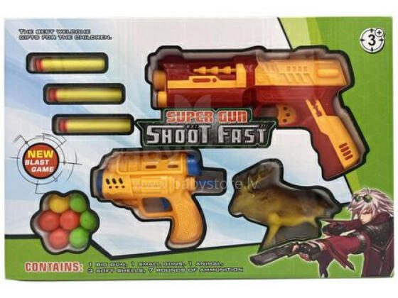 IMITACJA BRON - 59807 - PISTOLET na STRZAŁKI