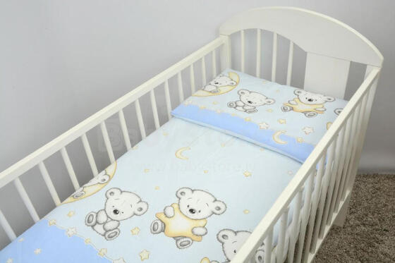 Cover set -  2 pcs - 135x100, 40x60 - LEON - BLUE