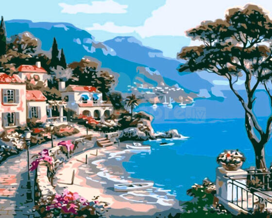 Gleznošana pēc numuriem - 45933 - AINAVA - izmērs 40x50 cm