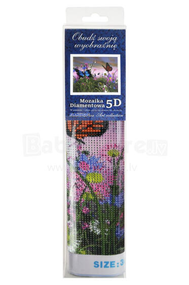 Daimond Mosaic - 48484 - BUTTERFLY - size 30x40 cm