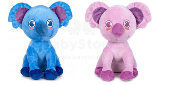 Plush toy - 390005 - KOALA KAWAII - PURPLE or BLUE  - size 27 cm