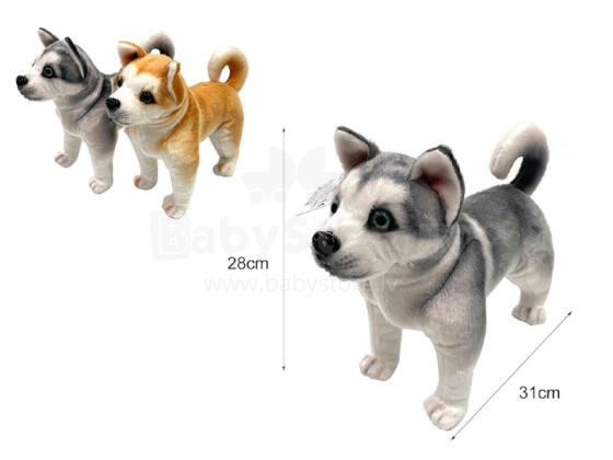 Mīkstā rotaļlieta - 80640 - HUSKY SUNS - izmērs 28 cm