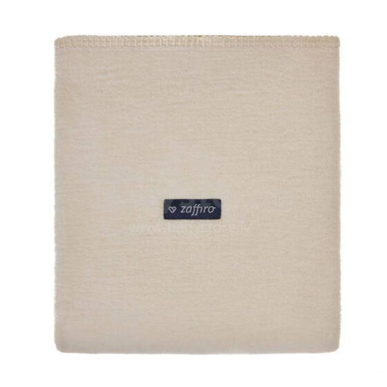 Blanket - WOMAR - ONE COLOR - size 100x150 - ECRU